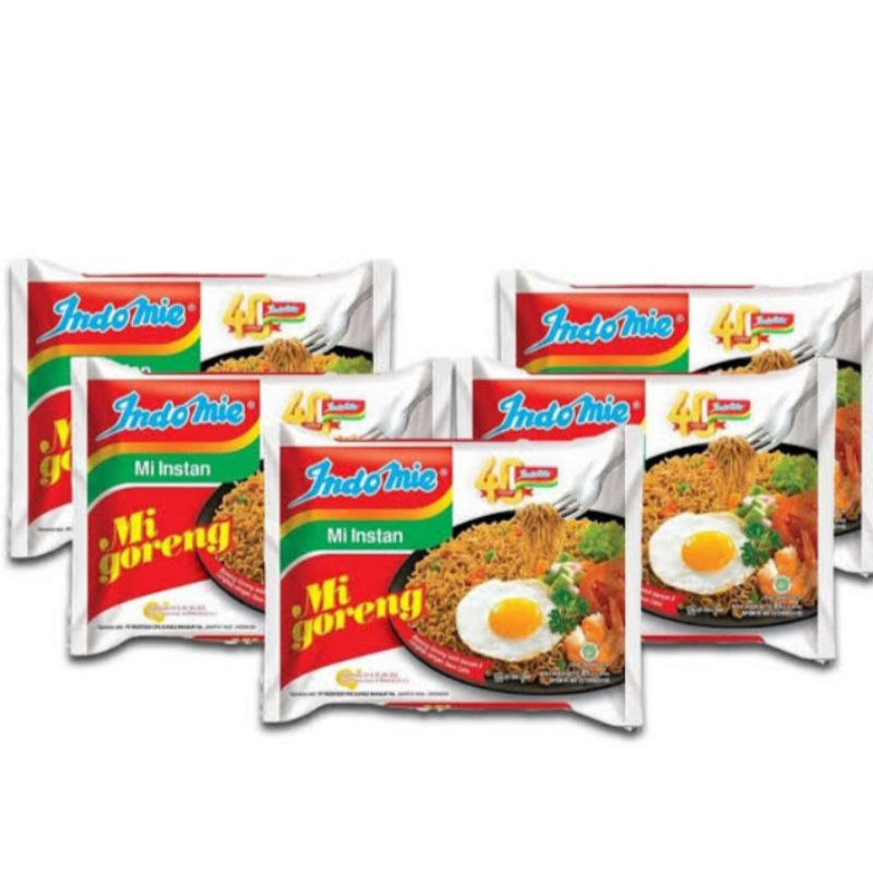 

Indomie goreng paket isi 5pcs