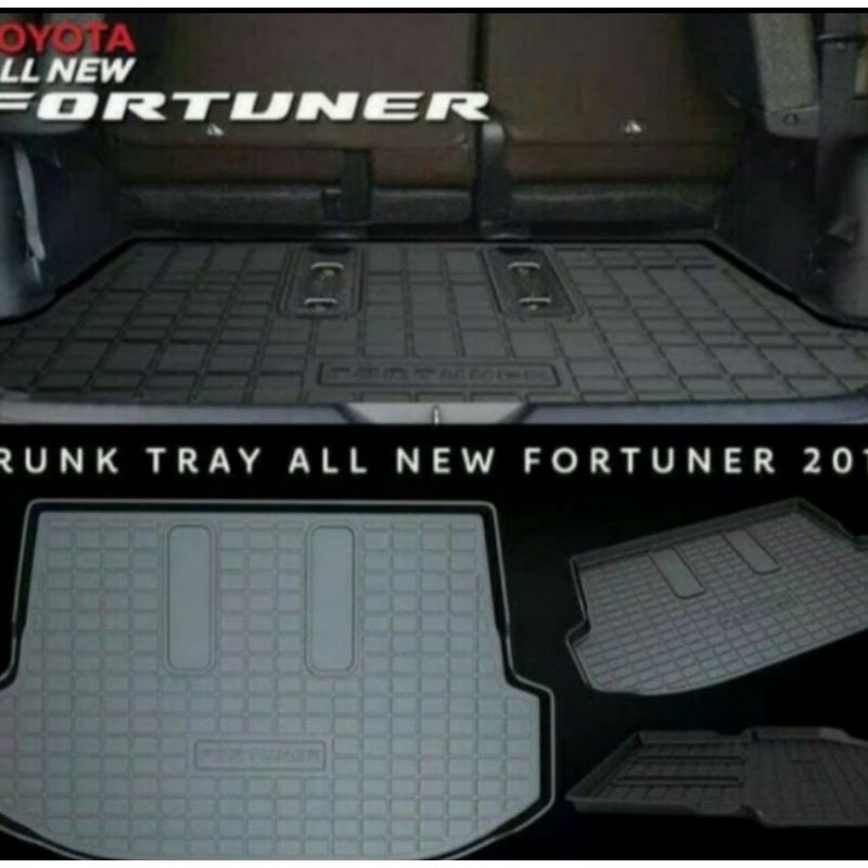 Karpet Bagasi Truk Tray Karpet Bagasi Mobil Fortuner/2016/2020 Ke Atas