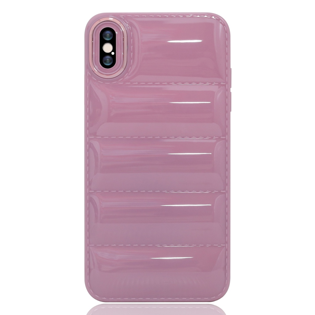 Casing iPhone 12 Pro Max 6.7 | 13 6.1 | 13 Pro 6.1 | 13 Pro Max 6.7 | 14 6.1 | 14 Pro 6.1 | 14 Plus/ Max 6.7 | 14 Pro Max 6.7 Soft Case Bantal Macaron Pelindung Lensa