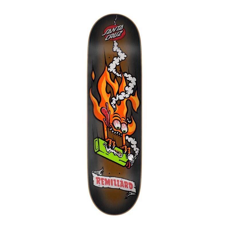 Remillard Lit AF 8.6” Skateboard Deck Santa Cruz