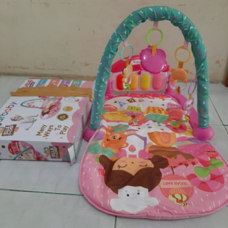 preloved piano playmat sugar baby