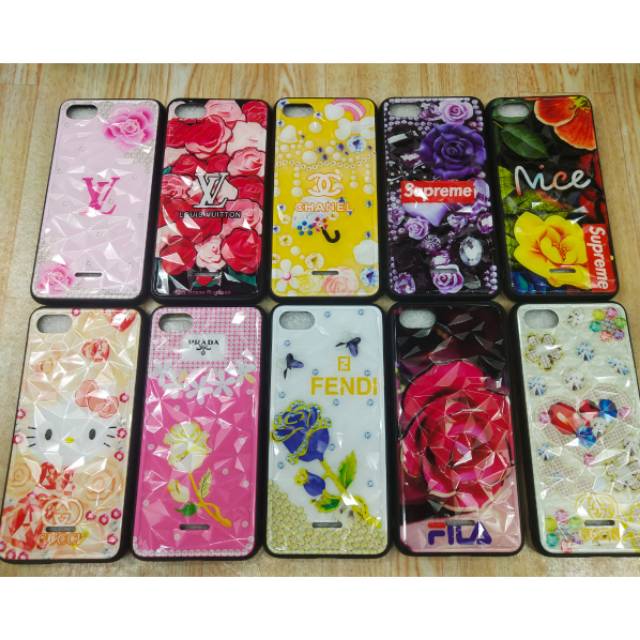 Hardcase Prisma 3D Bunga Branded IPHONE 6/6 PLUS