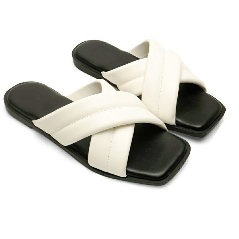 Sandal teplek Flat Wanita KYRA