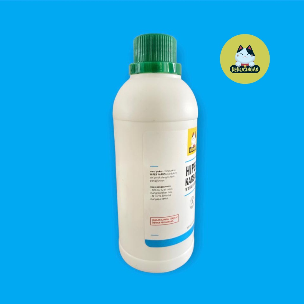 Karbol Sereh Antibacterial Disinfektan HIPERKARBOL Kekucingan 500ml