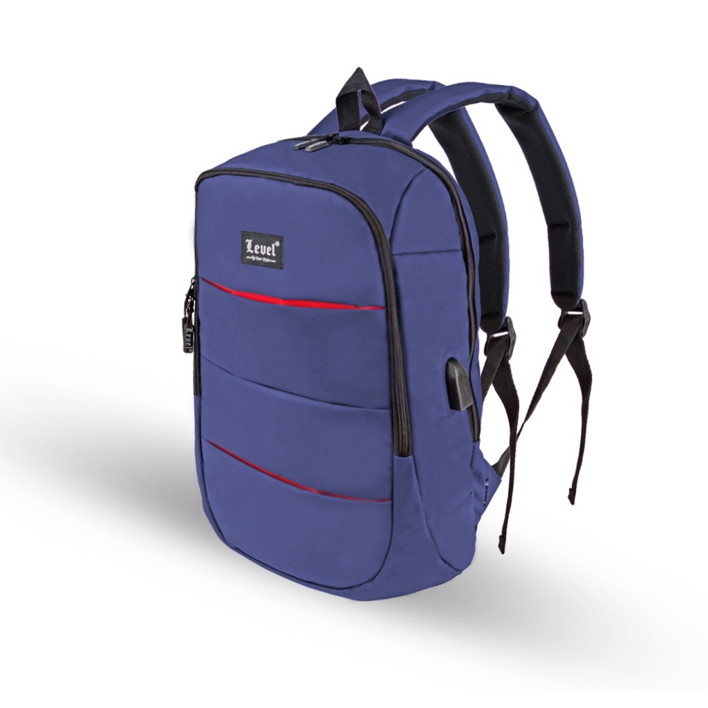 Fashionstoreku Tas Ransel Level GALAXY PREMIUM Backpack Pria Wanita Tas Sekolah/Kuliah/Laptop