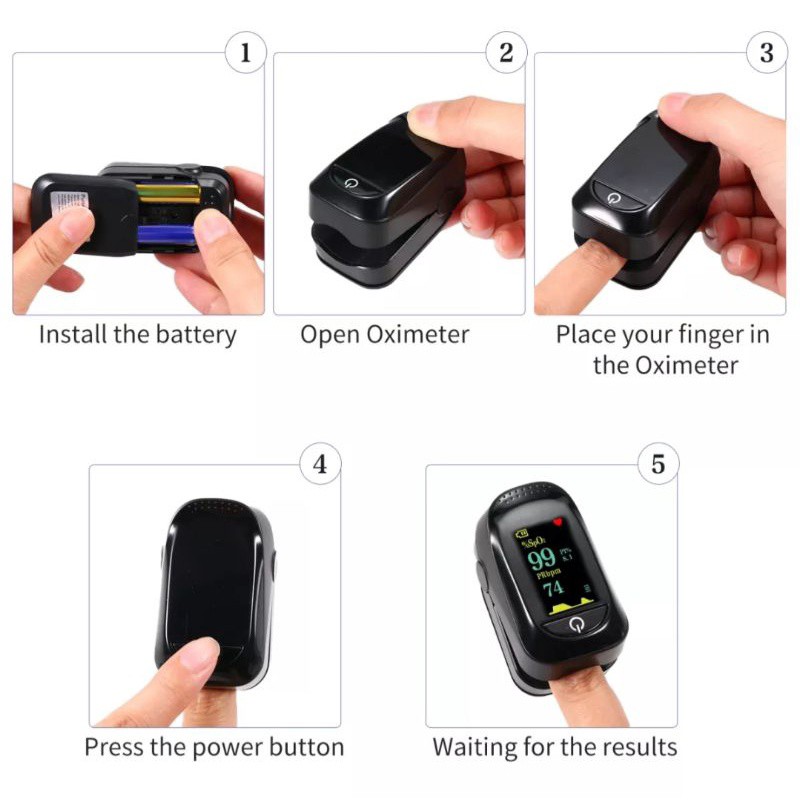 OXYMETER OXIMETER FINGERTIP PULSE A2 88 LK87 LK 88   Alat Ukur Kadar Oksigen Pengukur Detak Jantung