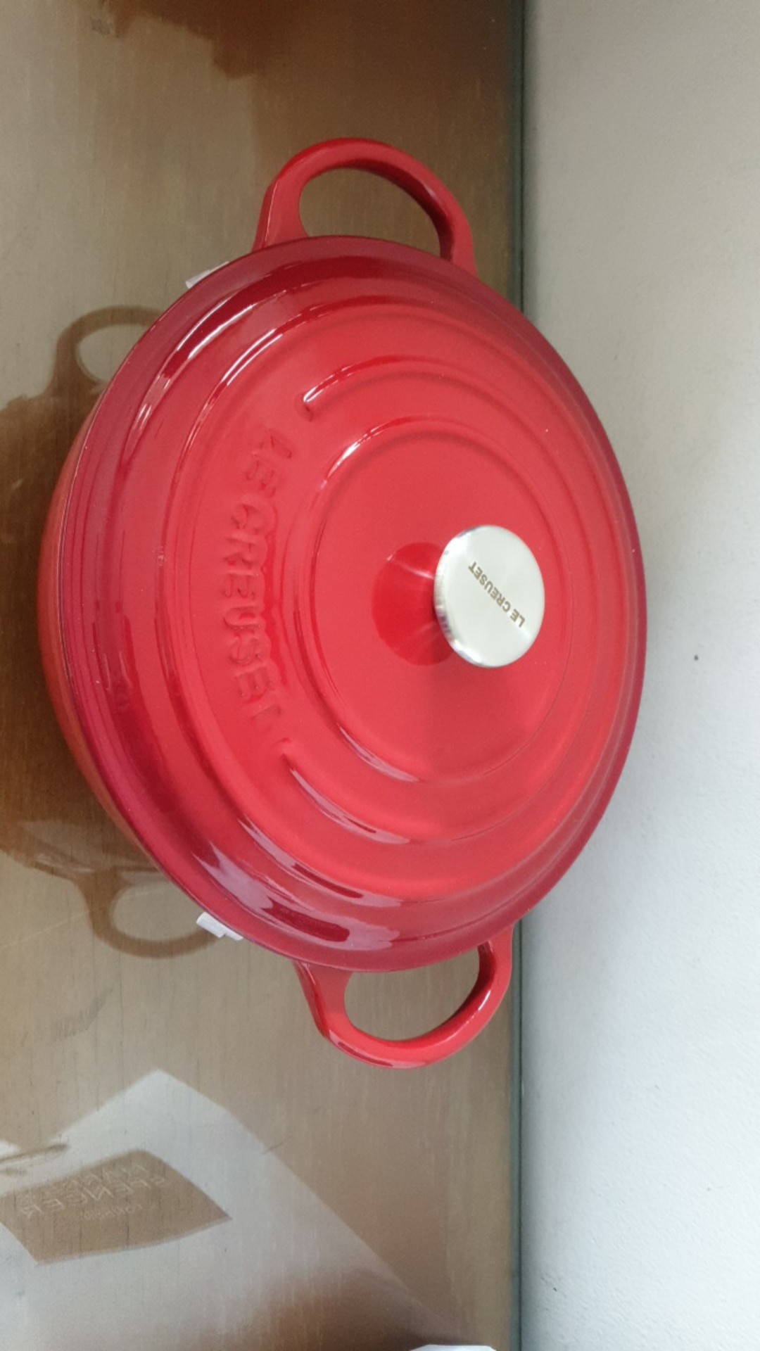 Le Creuset  Cool Color 26cm Mummy Pot Deep-fire Pot Enamel Pot Enamel Cast Iron German Braised Outside Home Pot Stew Pot Roast