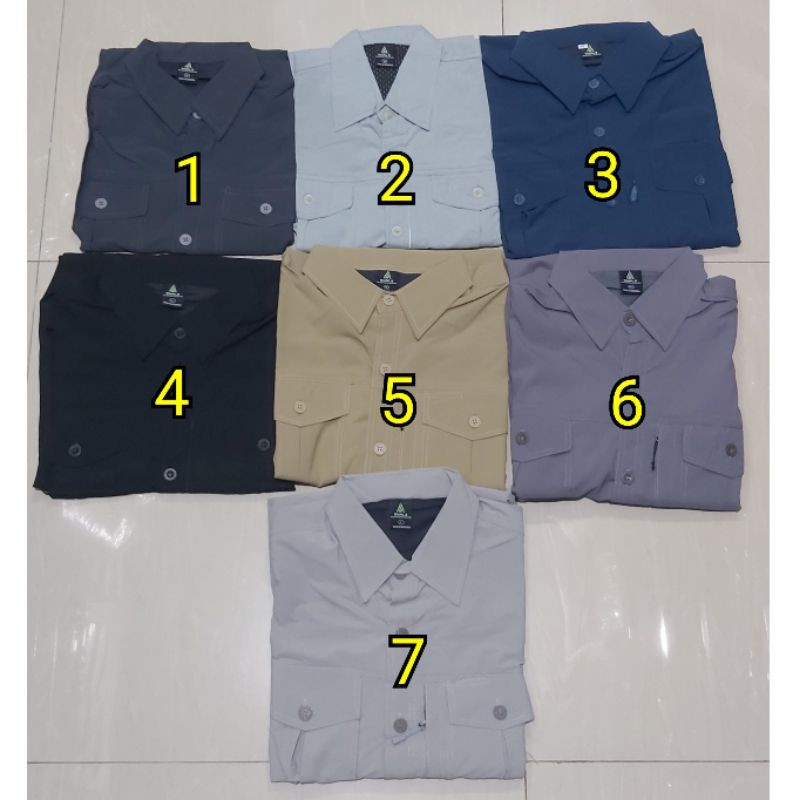 Kemeja PDL Lapangan Quick Dry Polos Kantor Indoor Outdoor MD 4