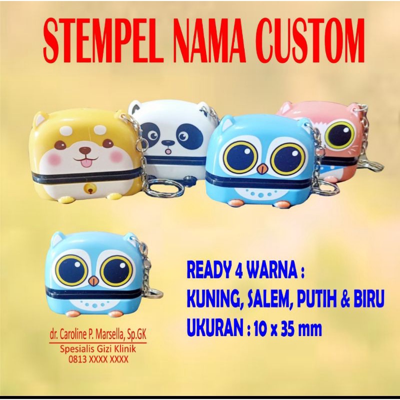

Stempel Nama Custom Flash