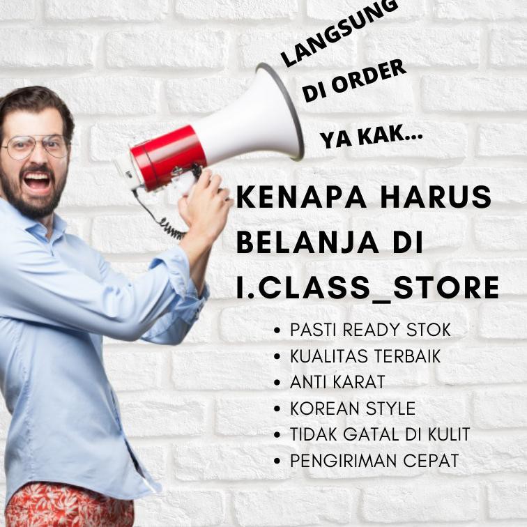 TERMURAH Gelang aksesoris fashion perhiasan titanium asli wanita korea kualitas terbaik anti karat m