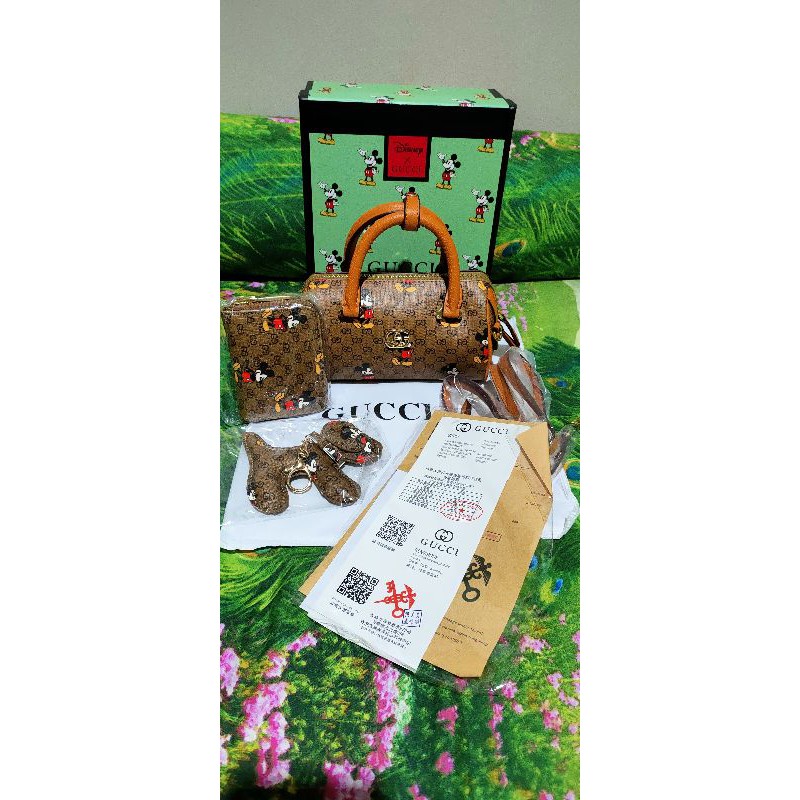 Tas Gucci Speedy Mini Micky