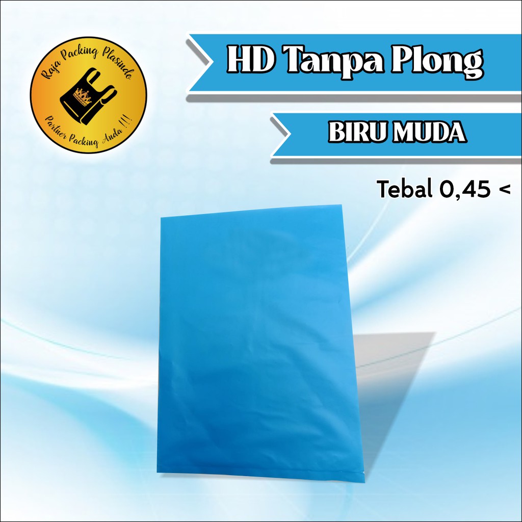 &lt;isi 50pc&gt; PLASTIK PACKING HD TANPA PLONG UK 30X40 TEBAL 0,45 Plastik Olshop/Plastik Jaket Hoodie