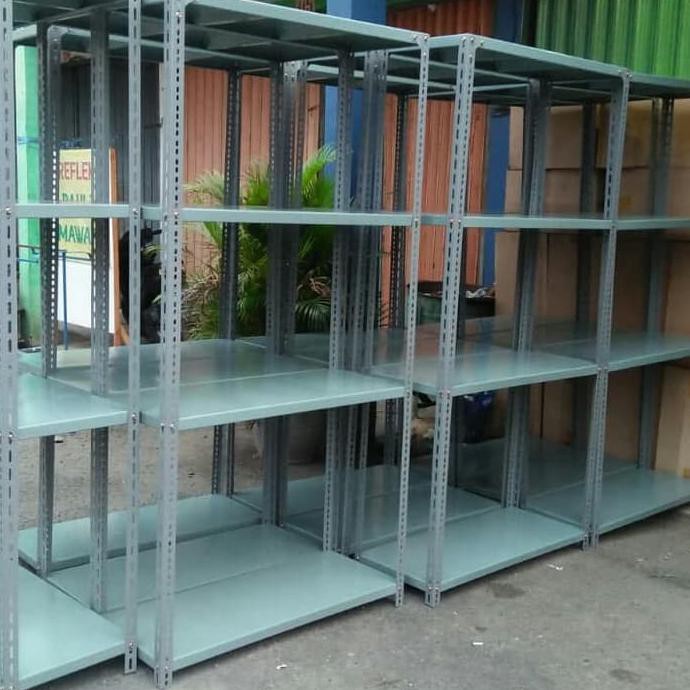 Rak Besi Kuat Plat Tebal Siku Tebal Uk 120 X 40 X 150 Outlet.Tere