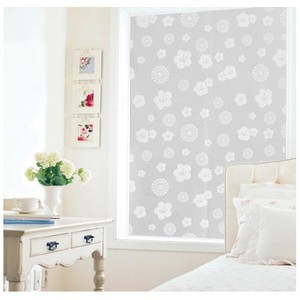 Stiker Kaca Film Motif Bunga Cantik Window Glass Sheet Sticker