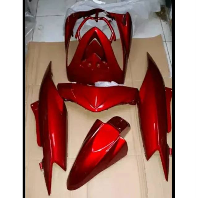 NEWW Body full set mio soul karbu bagian halus warna merah