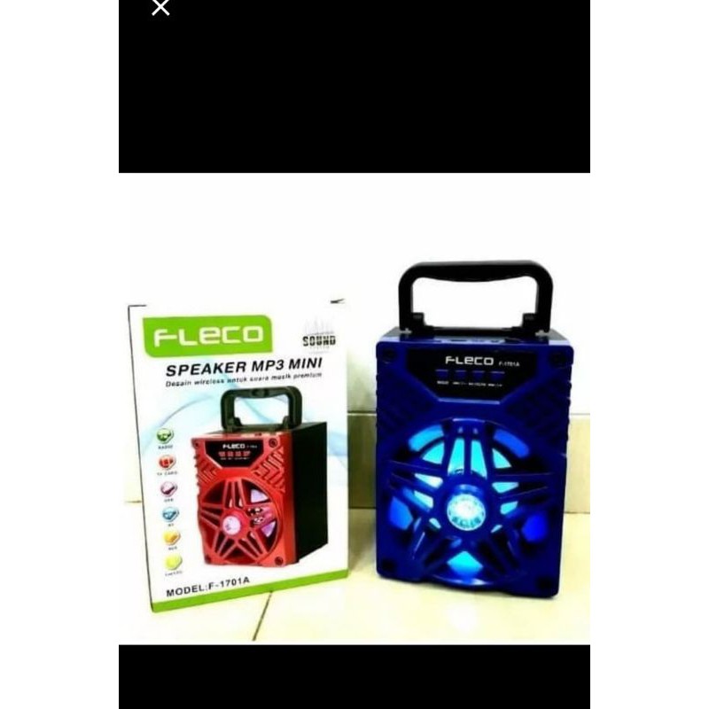 Speaker Fleco F-1701A/Speaker Portable/Speaker Bluetooth