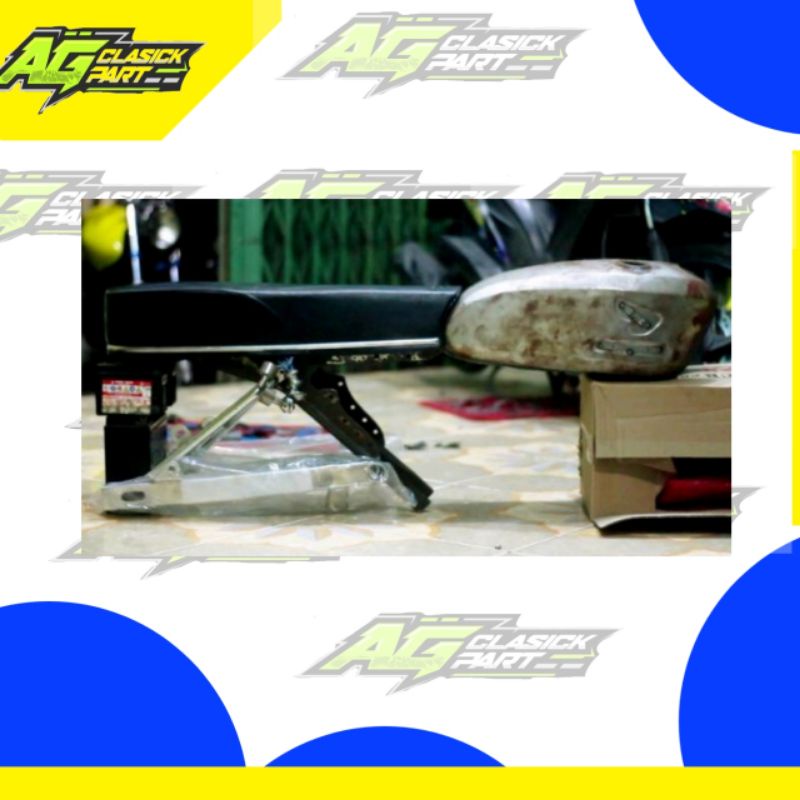 Sandangan CB Set Paket Hemat Buntutan Tangki Jok Arm