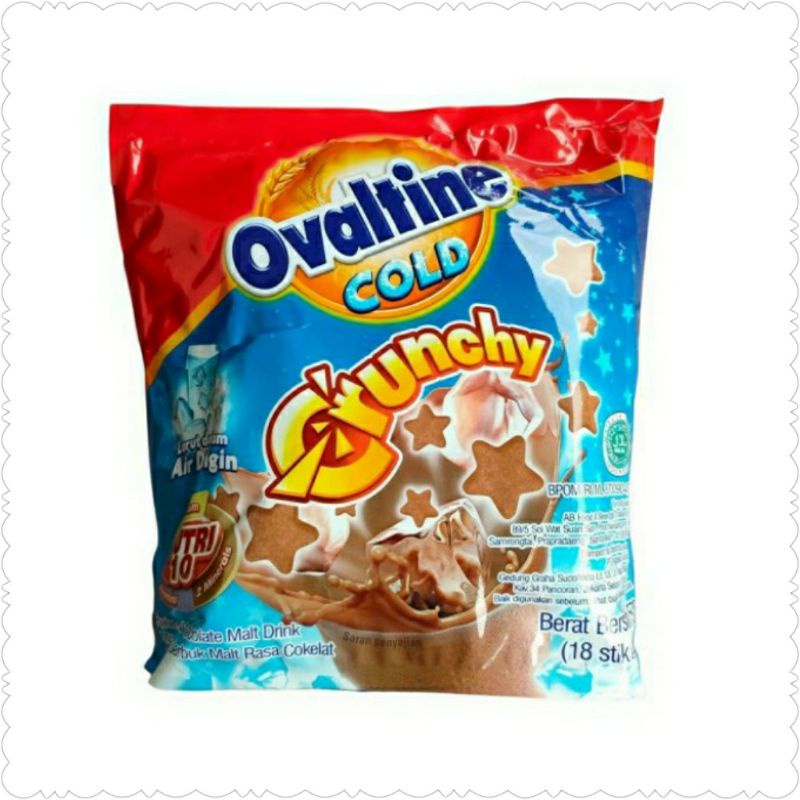 

Ovaltine Cold Crunchy Susu Bubuk 32gX18s
