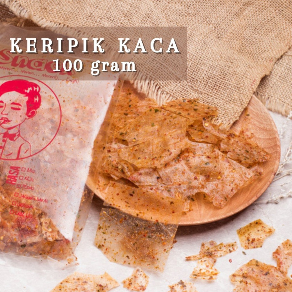 

Kripca Keripik Kaca Pedas 100gr