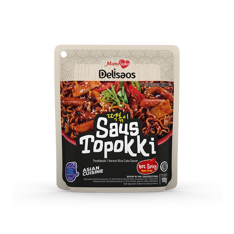 MamaSuka Delisaos Saus Topokki 100 gr