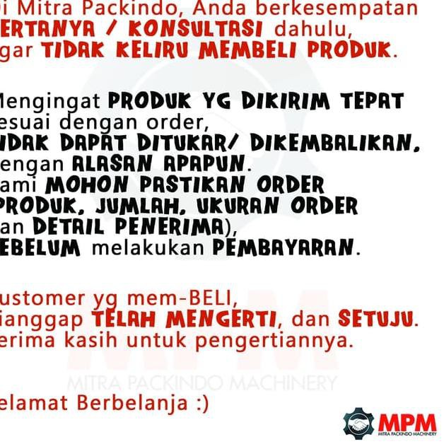 

Wow Murah><-002 Tali Strapping Band 15mm Tali Straping Pengikat Barang - Kuning