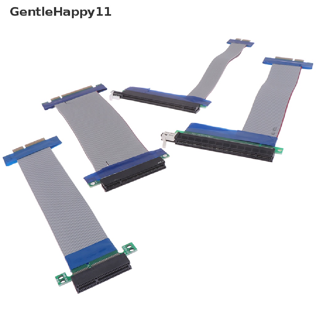 Gentlehappy Extender Riser Card PCI-E Express 16X / 8X / 4X Dengan Kabel Flexible