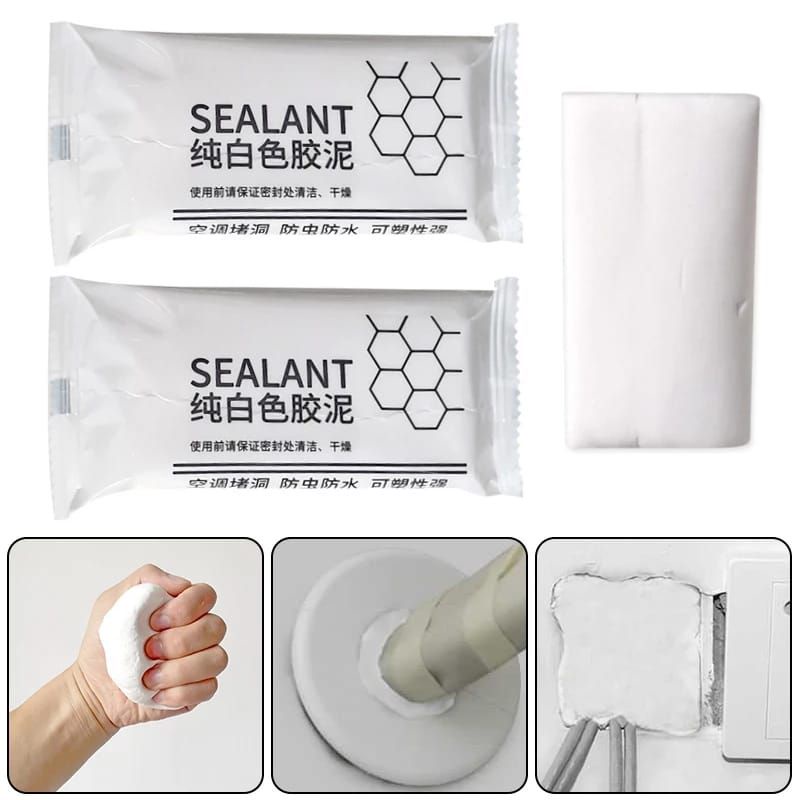 hokkiterus21⭐⭐⭐⭐⭐ SEALANT mi feng jiao ni penambal tembok lobang bocor anti tikus anti kecoa anti rayap D002