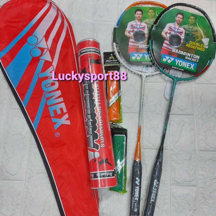 Raket Badminton Lining Free Tas Cock Grip
