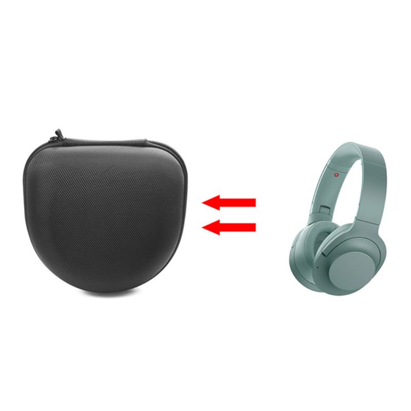 btsg Bluetooth-compatible Headphone EVA Hard Case For S-ONY WH-H910N WH-H810 Headphone Bag Carry Portable Storage Cover For S-ONY WH-H910N WH-H810