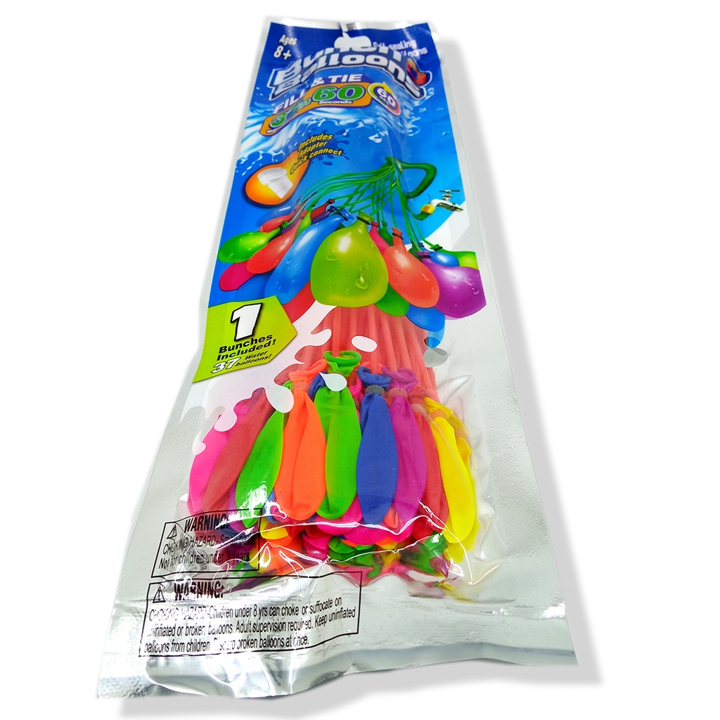 37pcs Mainan Perang Balon Air Ajaib Magic Water Balloons