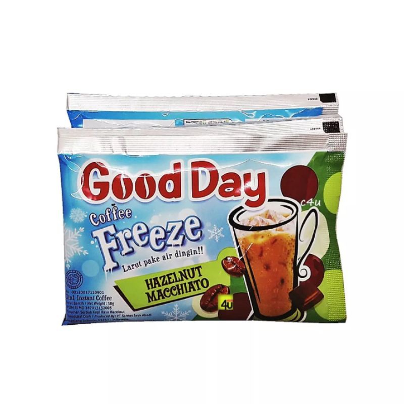 

GOOD DAY COFFEE FREEZE KOPI 3 IN1