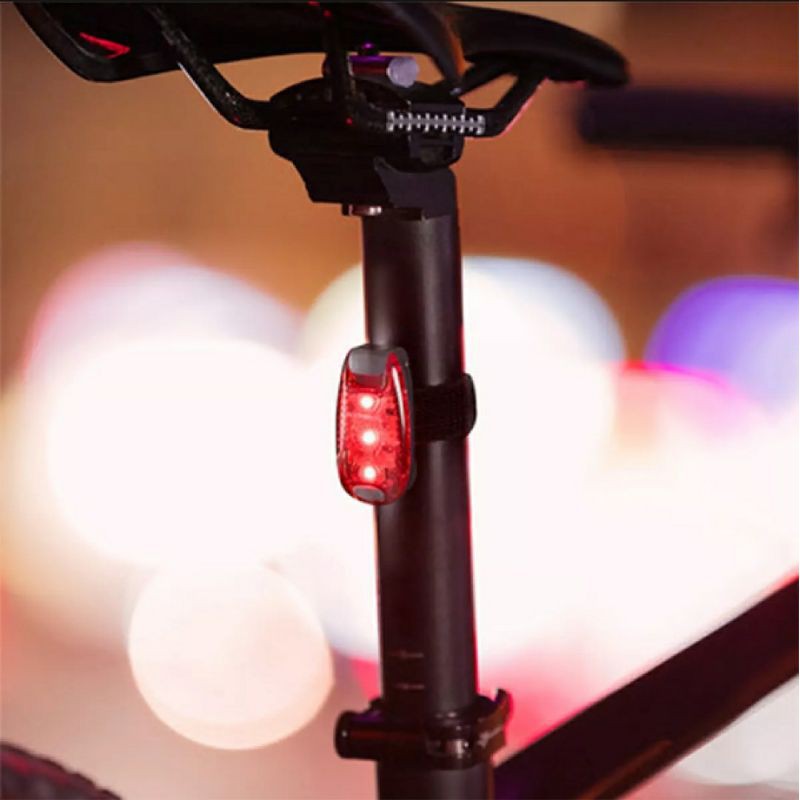 Lampu Sepeda Lipat MTB Road ROCKBROS ZPWD-1 Bike Rear Clip Light LED