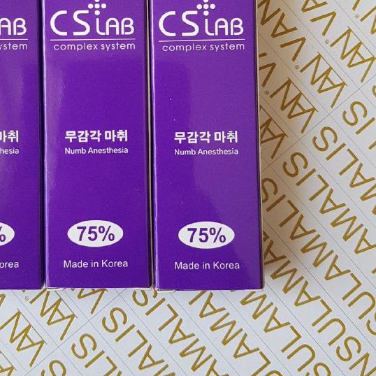 CSLAB ORIGINAL ANESTESI CREAM 75% / ANESTESI SULAM ALIS 10gram