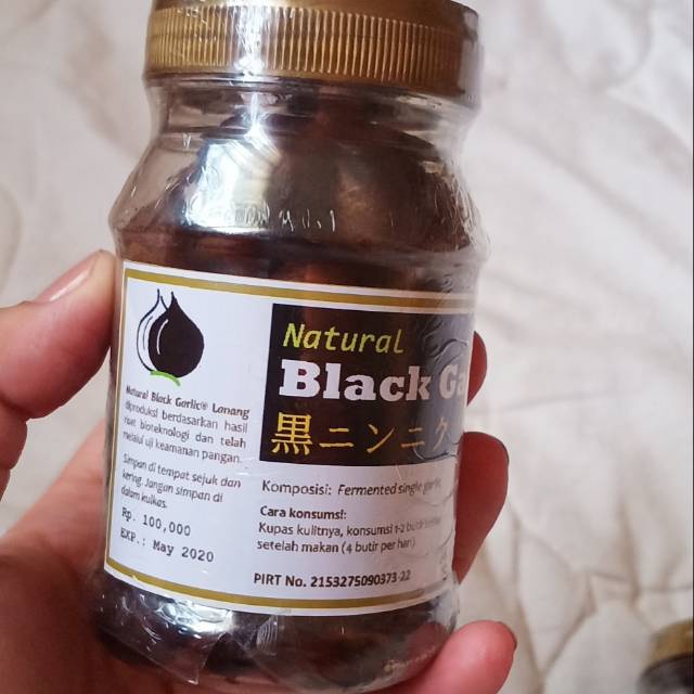 Black garlic lanang