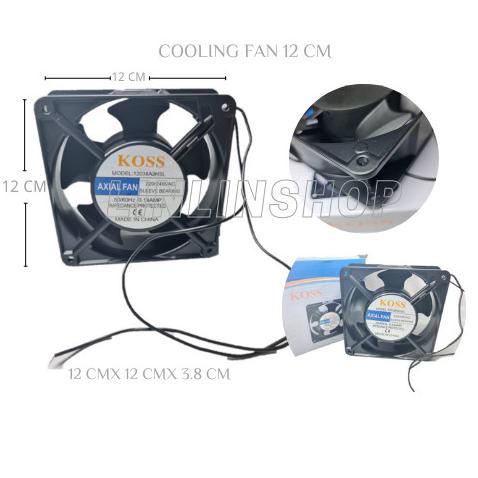 MINI COOLING FAN 12 CM / COOLING FAN 12CM / KIPAS ELEKTRONIK (AC 220V)