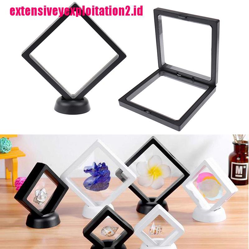 &lt; E2id &amp; &gt; Kotak Display Holder Koin / Perhiasan 3D