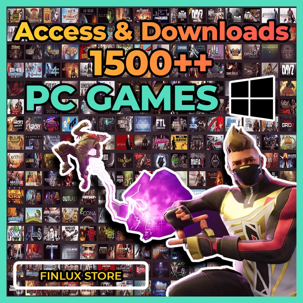 

[PC GAMES] Accss & Dwnlds 1500++ PC Gms Anytm Anywhr Fr wndws | PC GAMES | Gmng | Gm | Smltr