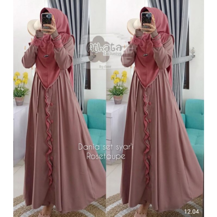 Gamis Athata gamis syar'i itycrep