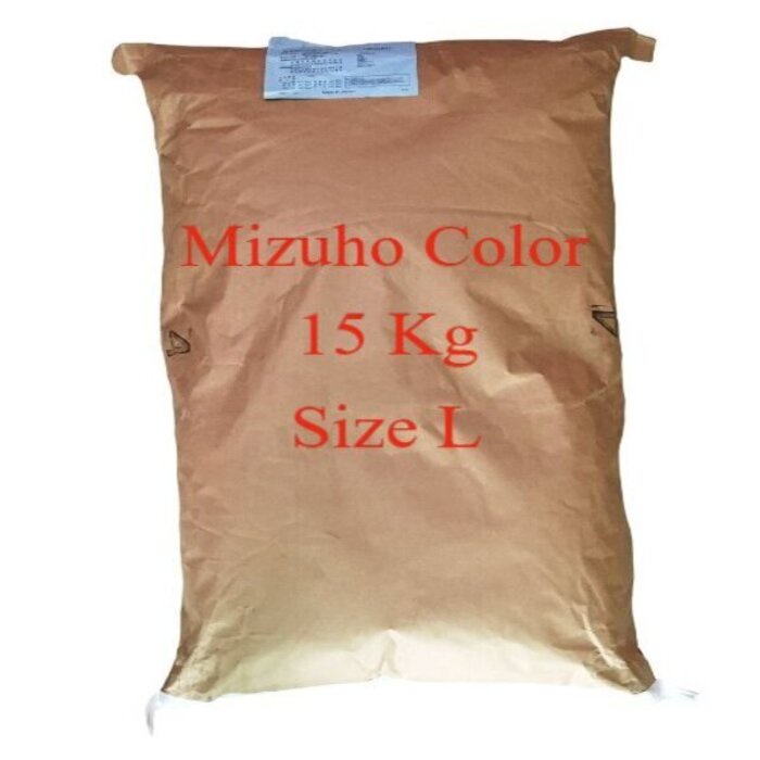 Mizuho Color 15kg 15 kg L Large Pakan Makanan Pellet Pelet Ikan Koi