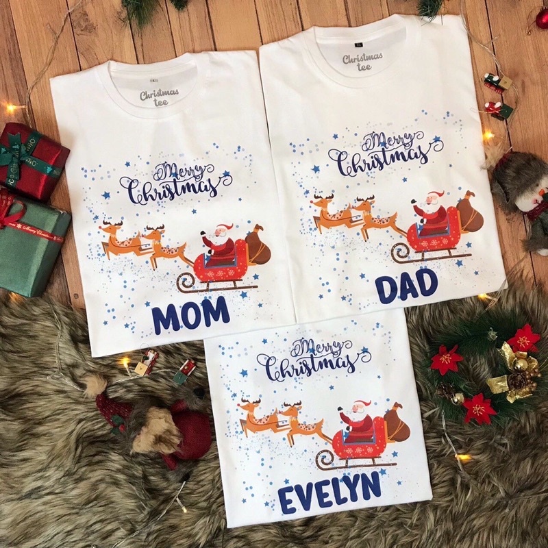 CHRISTMAS TEE 2021 // KAOS NATAL 2021 // BAJU NATAL BISA CUSTOM