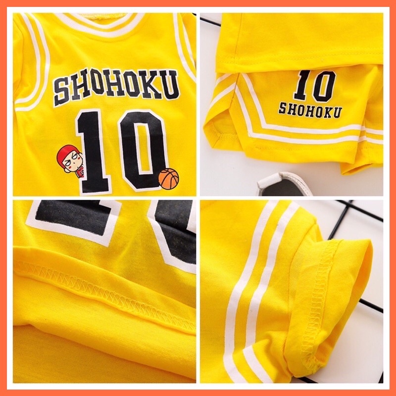 ✨Babyglory.id Baby Basketball sportwear kids short / Setelan Basket Anak / Sleeved Suit Doll Basketball Sport Short / Sleeved Suit Korean Cute