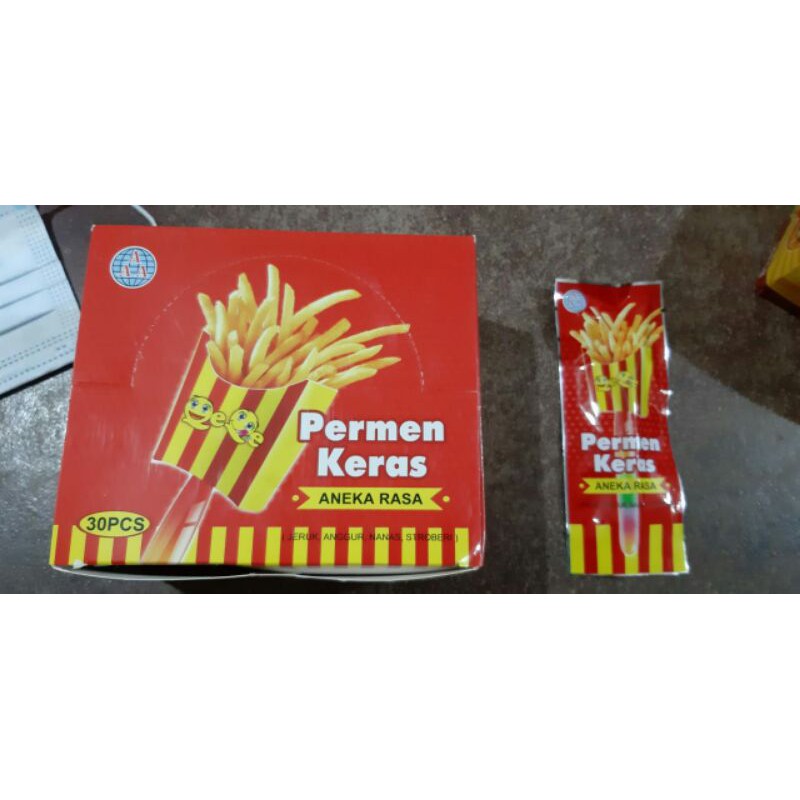 Permen Kentang Light Lolipop isi 30 pcs ( stick permen berlampu)
