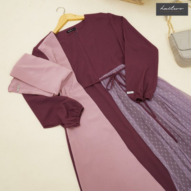 Gamis Syari Haitwo ASTER VEST 007 Fashion Muslim