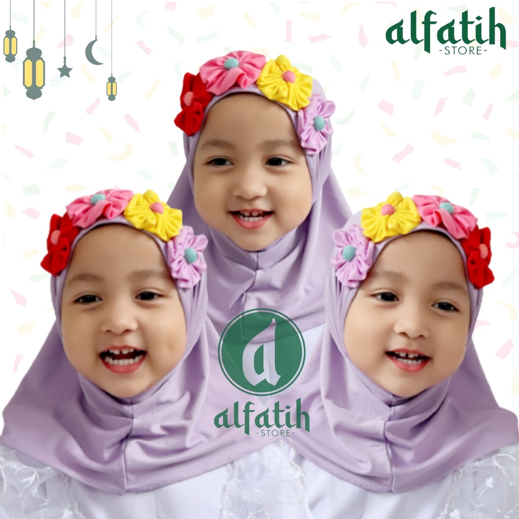 ALFATIH STORE / JILBAB ANAK SYIRIA MAWAR / KERUDUNG BAYI LUCU CANTIK / HIJAB ANAK MURAH POPULER COD HIJAB BAYI COD / KERUDUNG ANAK HIJAB HIJAB ANAK BAYI PEREMPUAN / HIJAB ANAK / JILBAB ANAK BAYI USIA  0-3 TAHUN BAHAN JERSEY PREMIUM NYAMAN DI PAKAI