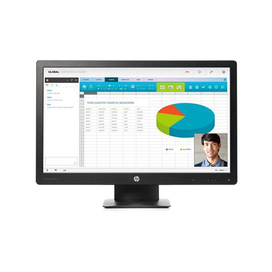 HP LED Monitor ProDisplay P240va 23.8 Inch [N3H14AA]