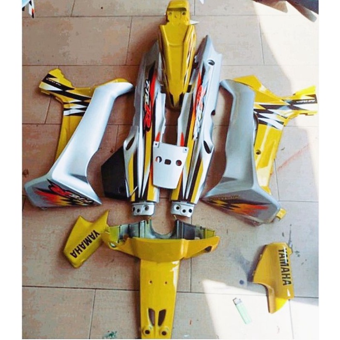 full set body halus fiz r millenium kuning silver