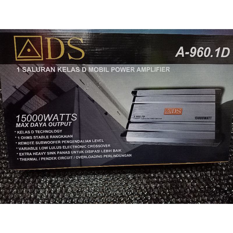 power mobil monoblock ADS 15000 Watts A690 1D Class D