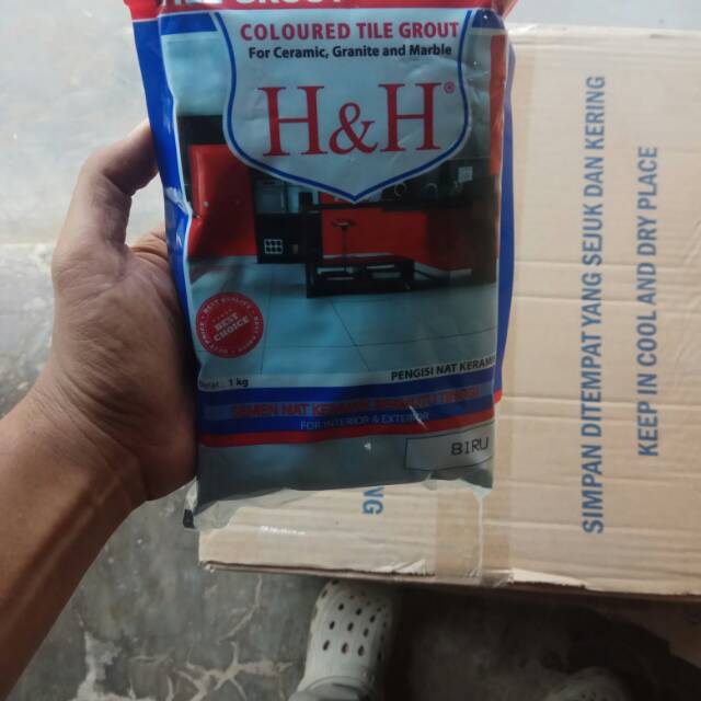 Semen warna, Nat keramik, pengisi Nat keramik