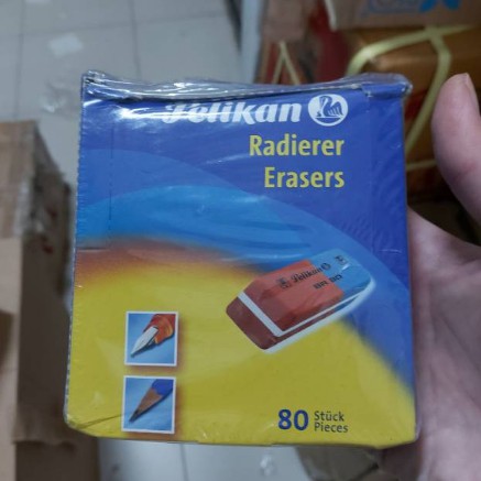 

Terbagus><ust-7 PENGHAPUS PULPEN PENSIL PELIKAN BR 80 isi 25 pcs ni