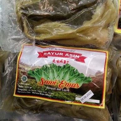 

Sawi Emas Sayur Asin / sawi asin 500gr